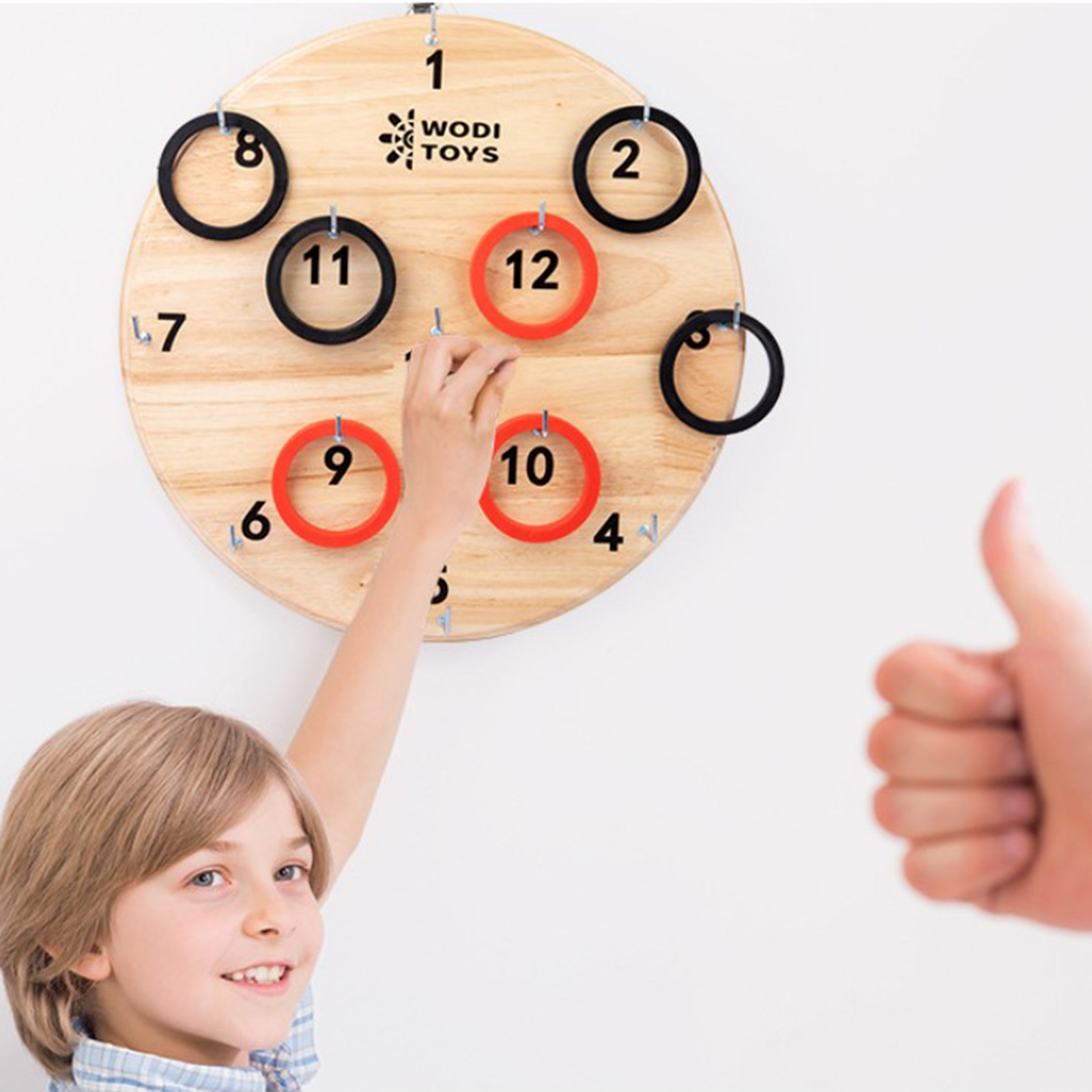 Kids Audlts Creative Ring Toss Game Party Yard Games Throwing Game Set