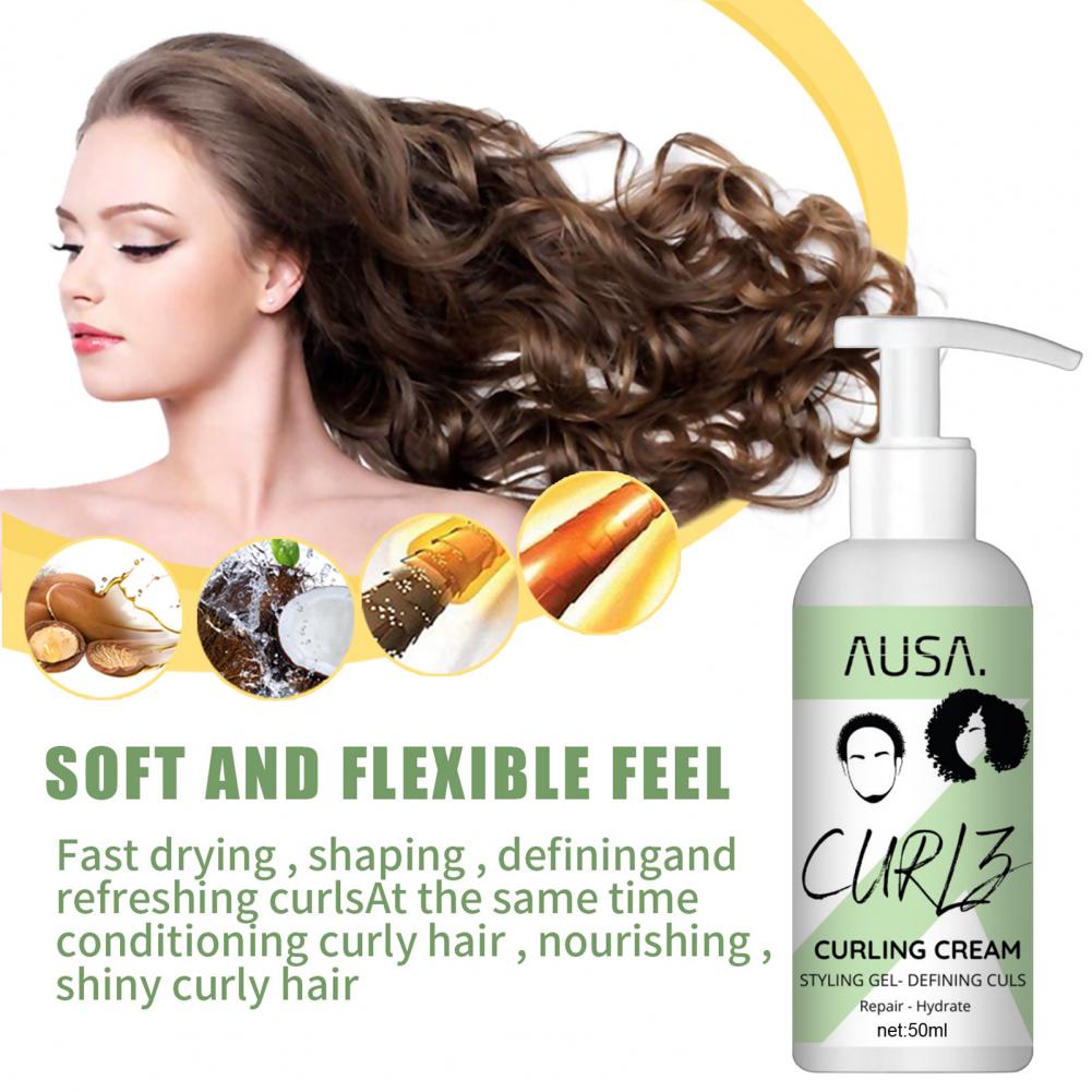 Description Picture 4 of itemCurl Boost Defining Cream 50ml Curls Hair Booster Products Instant Effect Drying Frizz Control Hair Style Setting Cream