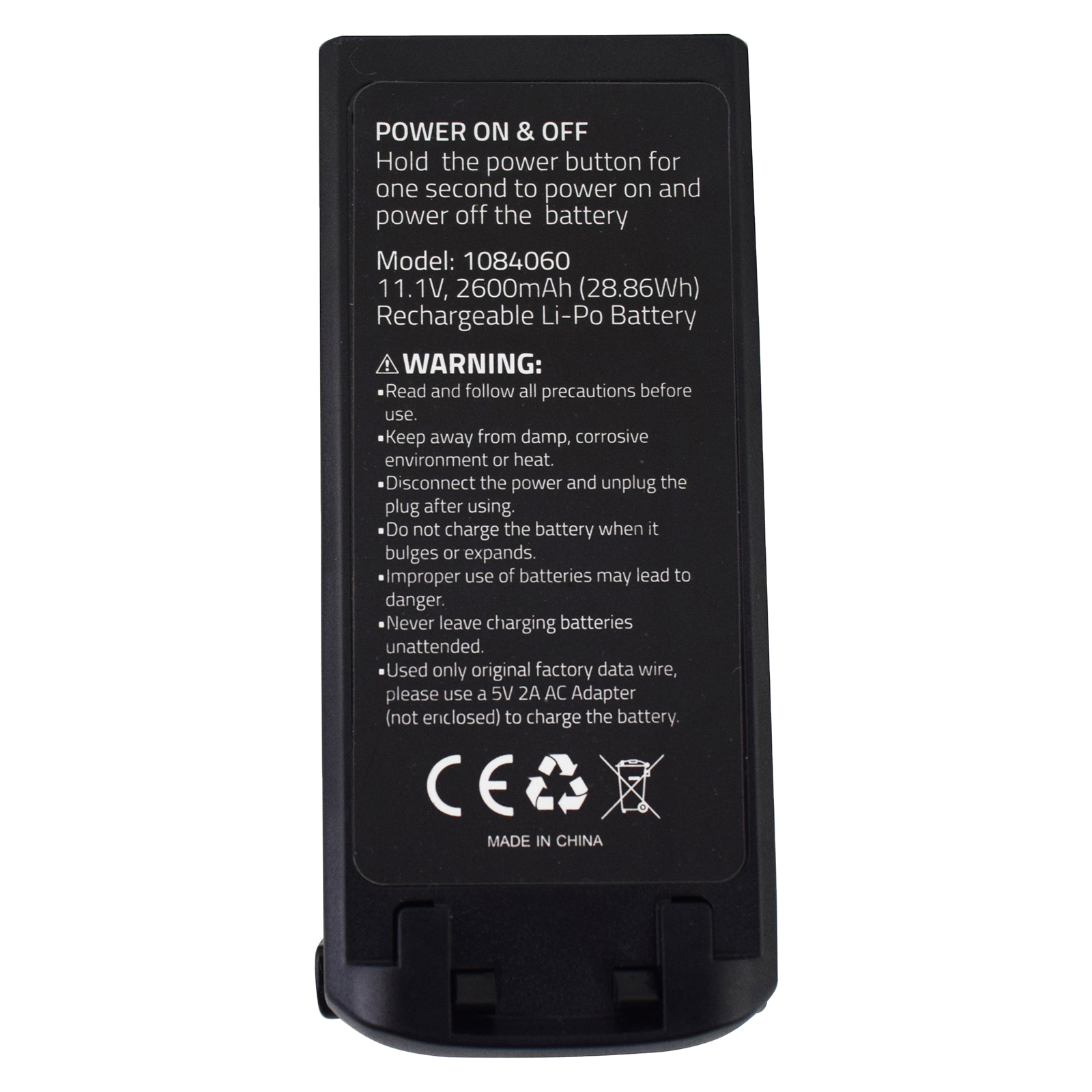 1pc 2600mah Lipo Battery for D68 U39 U38 RC Brushless Drone Quadcopter