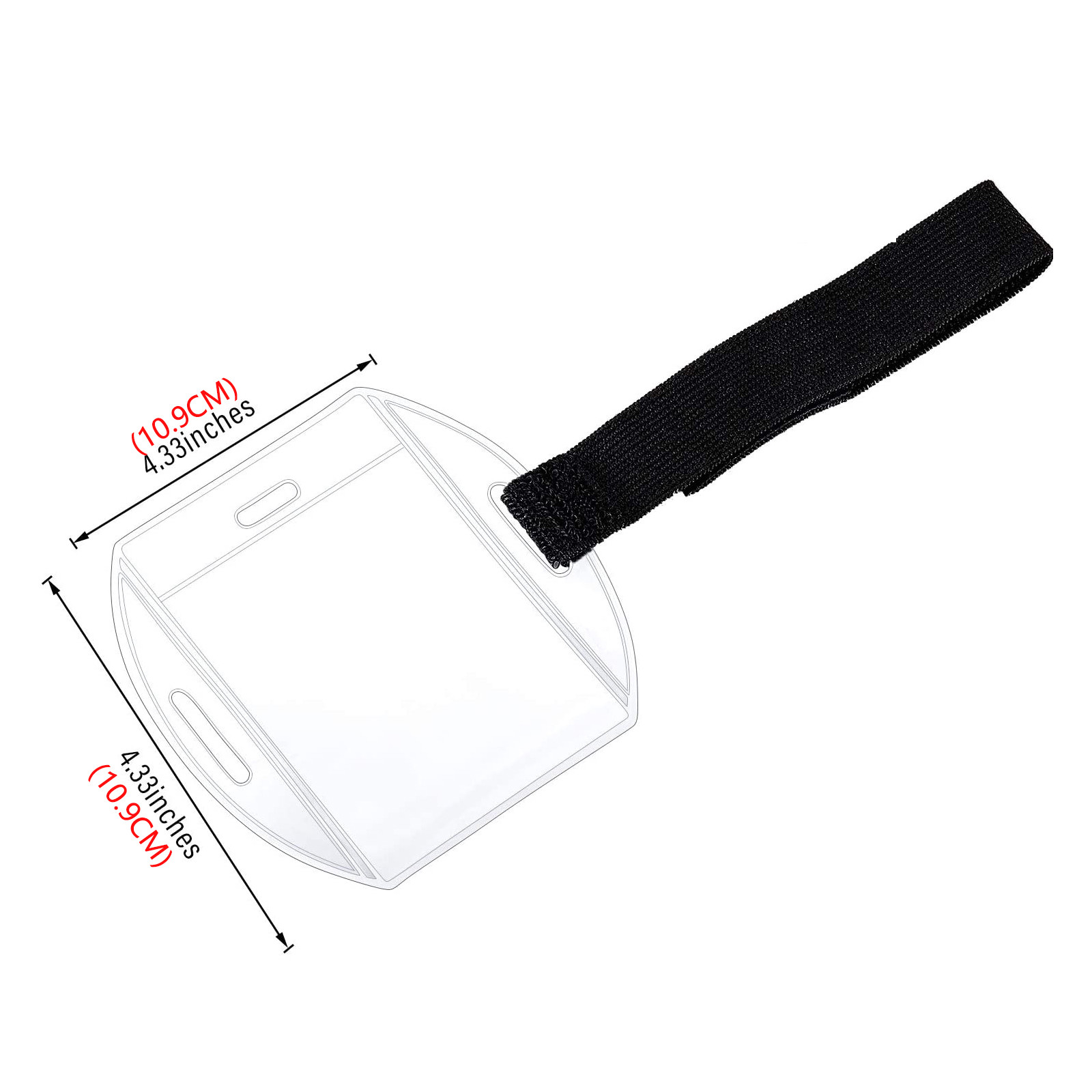 Card Holders Health Protective Case Waterproof PVC Soft Case,Running ...