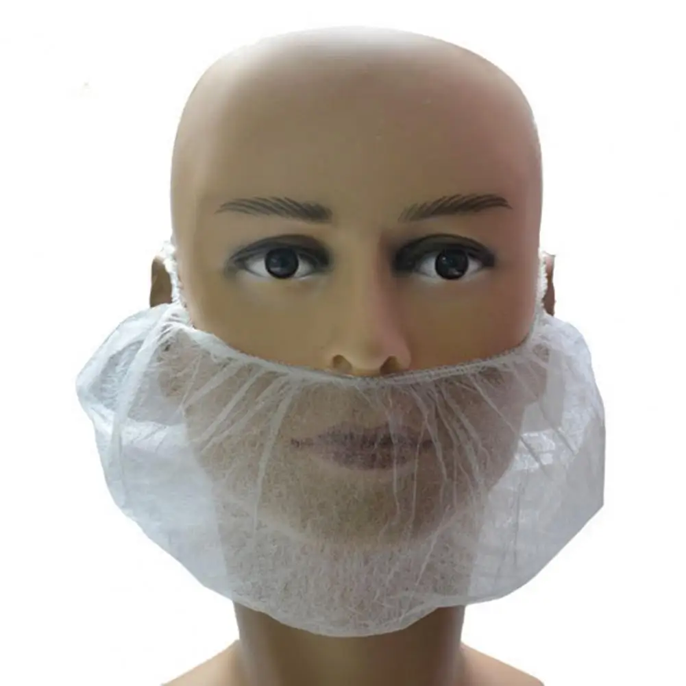 descartáveis respirável látex-livre protetor de barba redes para se manter sanitário