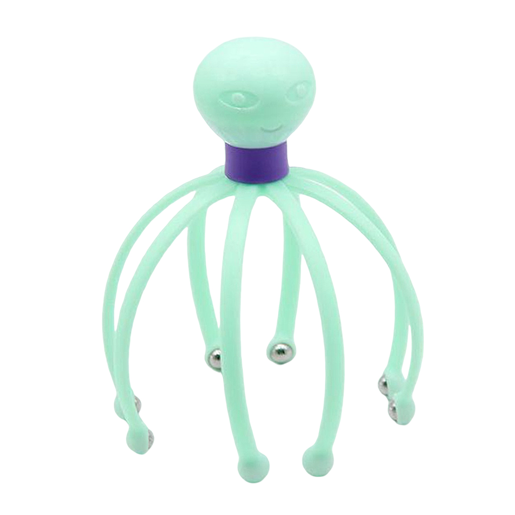 Scalp Massagers Rejuvenating Head No Hair Pulling Wire for Deep Relaxation Head Massage Tool Massage Octopus Scalp Stress Relax 