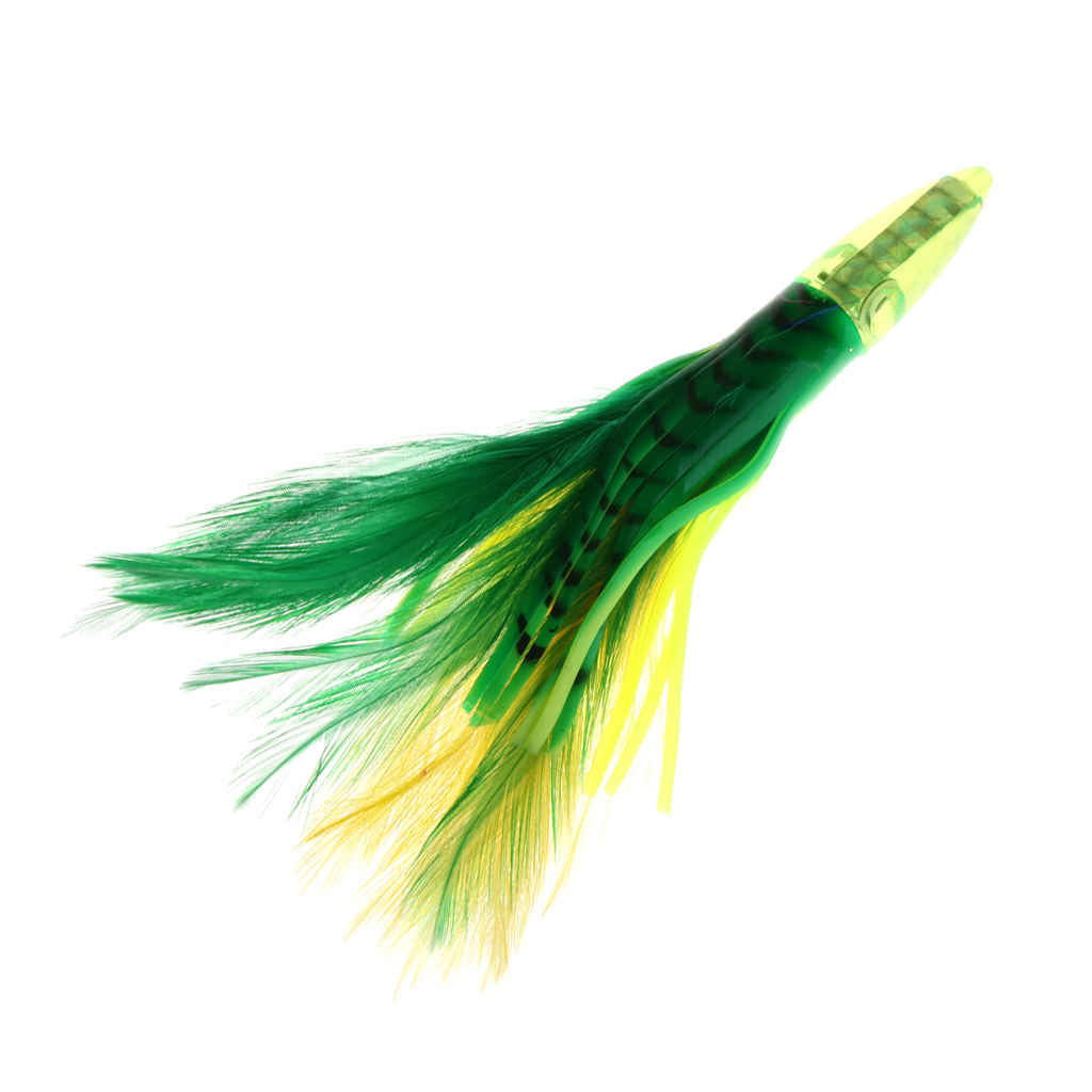 Squid Skirt Octopus Saltwater Fishing Soft Lure Baits for Tuna Marlin Wahoo