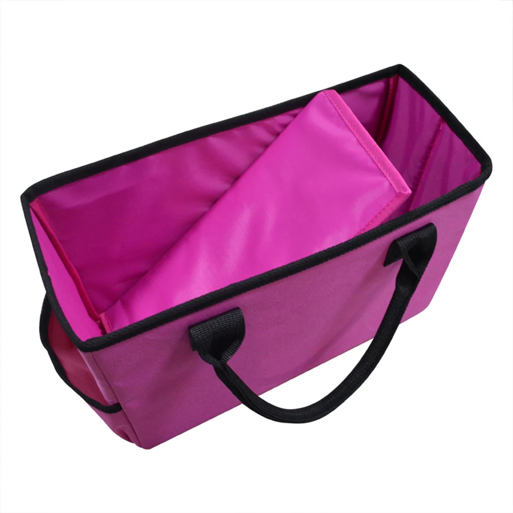 Large Collapsible Craft Storage Tote Bag Storage Basket Organizer Carry Case