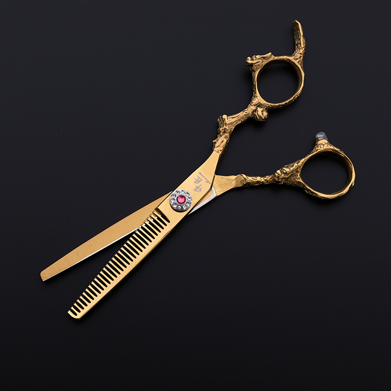 Polegadas para Tesouras do Estilista do Cabelo Antiderrapante e Desgastar-resistente Especiais do Cabeleireiro de 6 Tesouras 11 Cheap Tesouras de cabelo