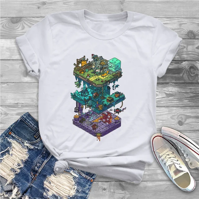 DnD - Bard T-Shirt summer top Blouse black t-shirts for men