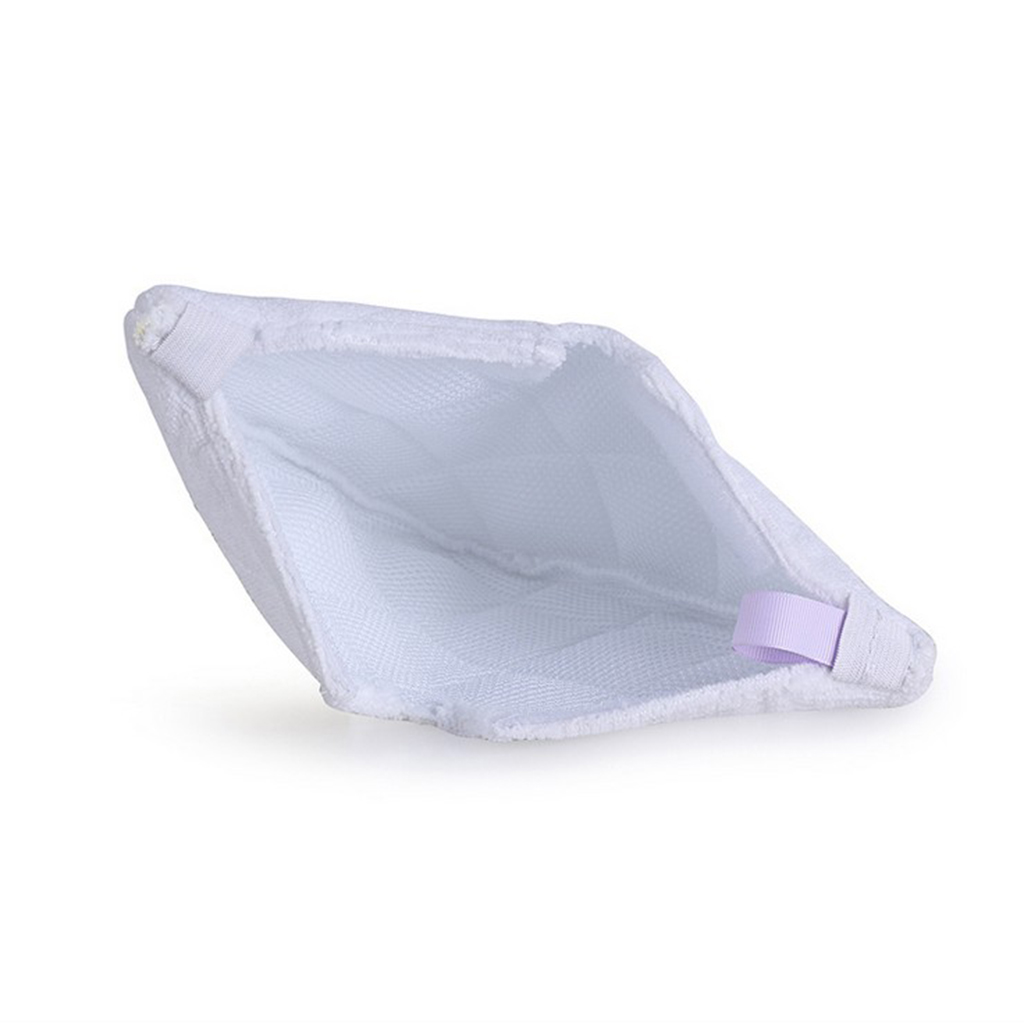 Triangle Pocket Pad Steam Mop Pad for Shark S3501/V19022/S878/S3550/S3601 White