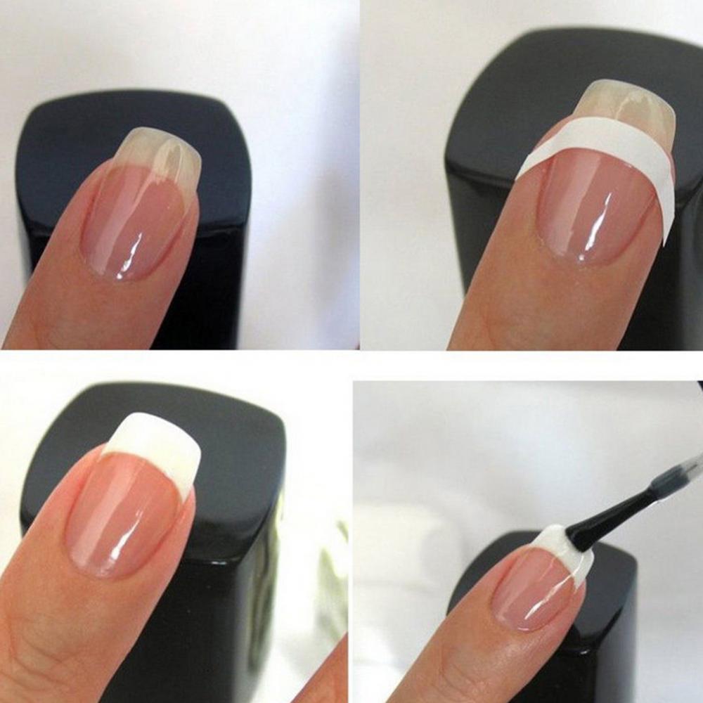 5-sheets-240pcs-white-french-manicure-strip-nail-art-form-fringe-tip