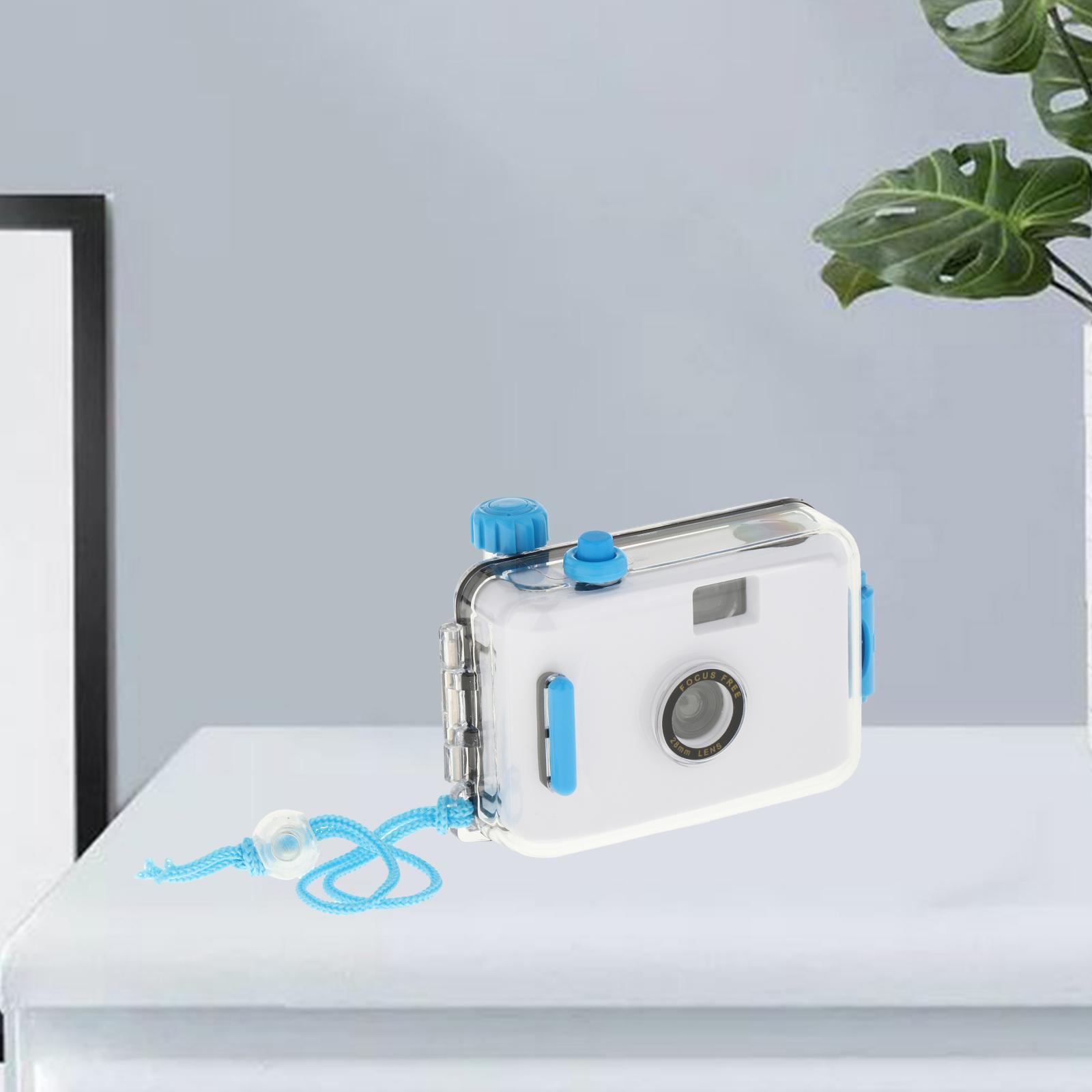 PP Portable Underwater Waterproof Mini Camera Film Camera 35mm Film Accessories Parts for Photography Travel Holiday Activities
