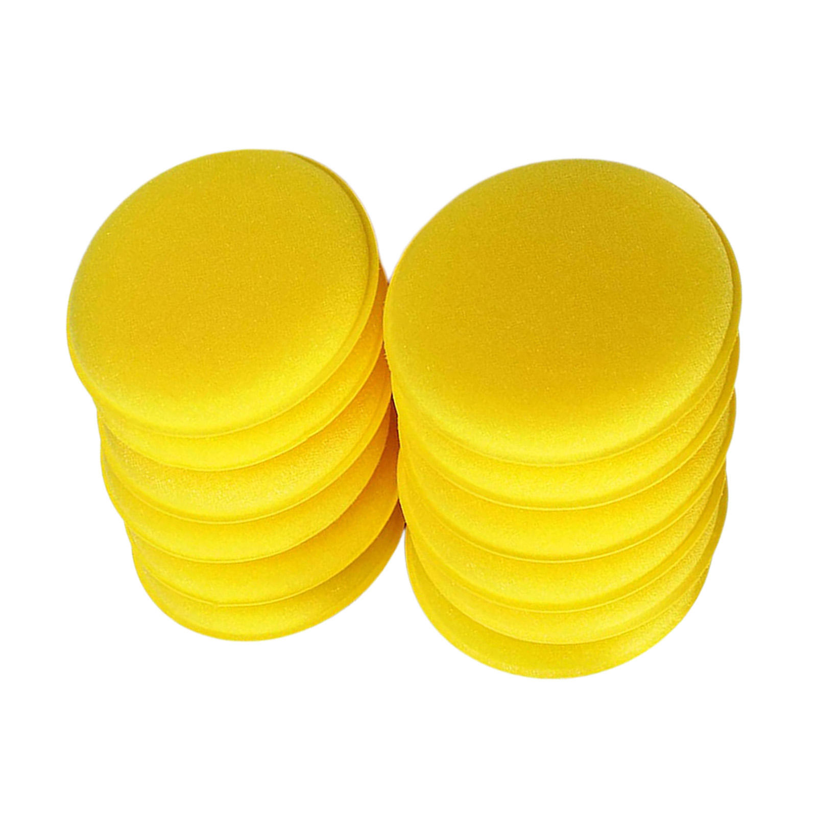 12 pieces Car Polishing Pads Kit 4 Inch Round Polisher Pad Sponge Pads Kit for Car Detail Polishing