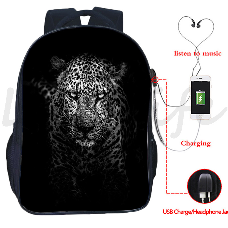 cavalo mochila carregamento usb personalizado 3d impressão