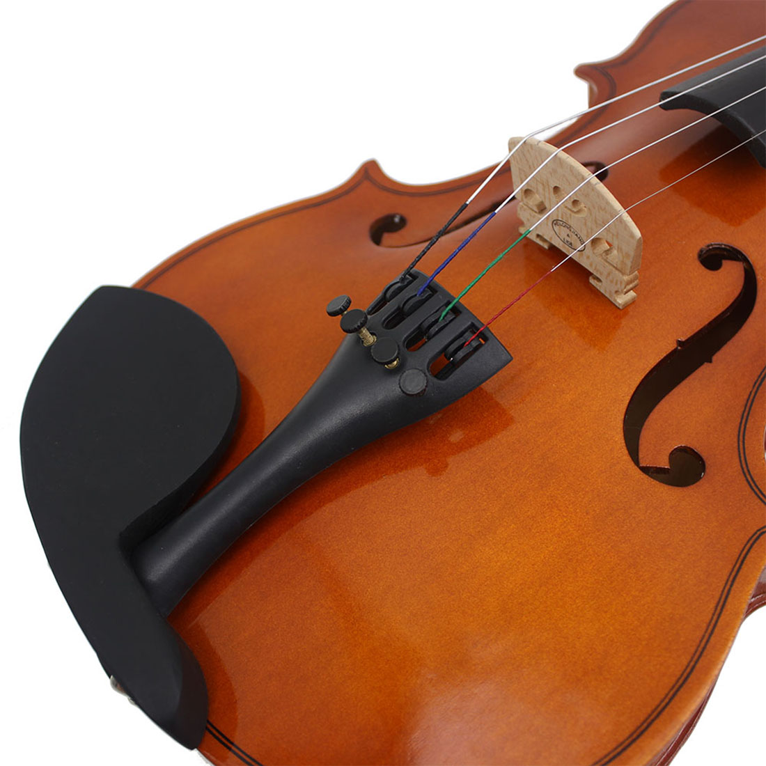 Title 8, 4/4 3/4 1/2 1/8 Acoustic Violin Color Natural /...