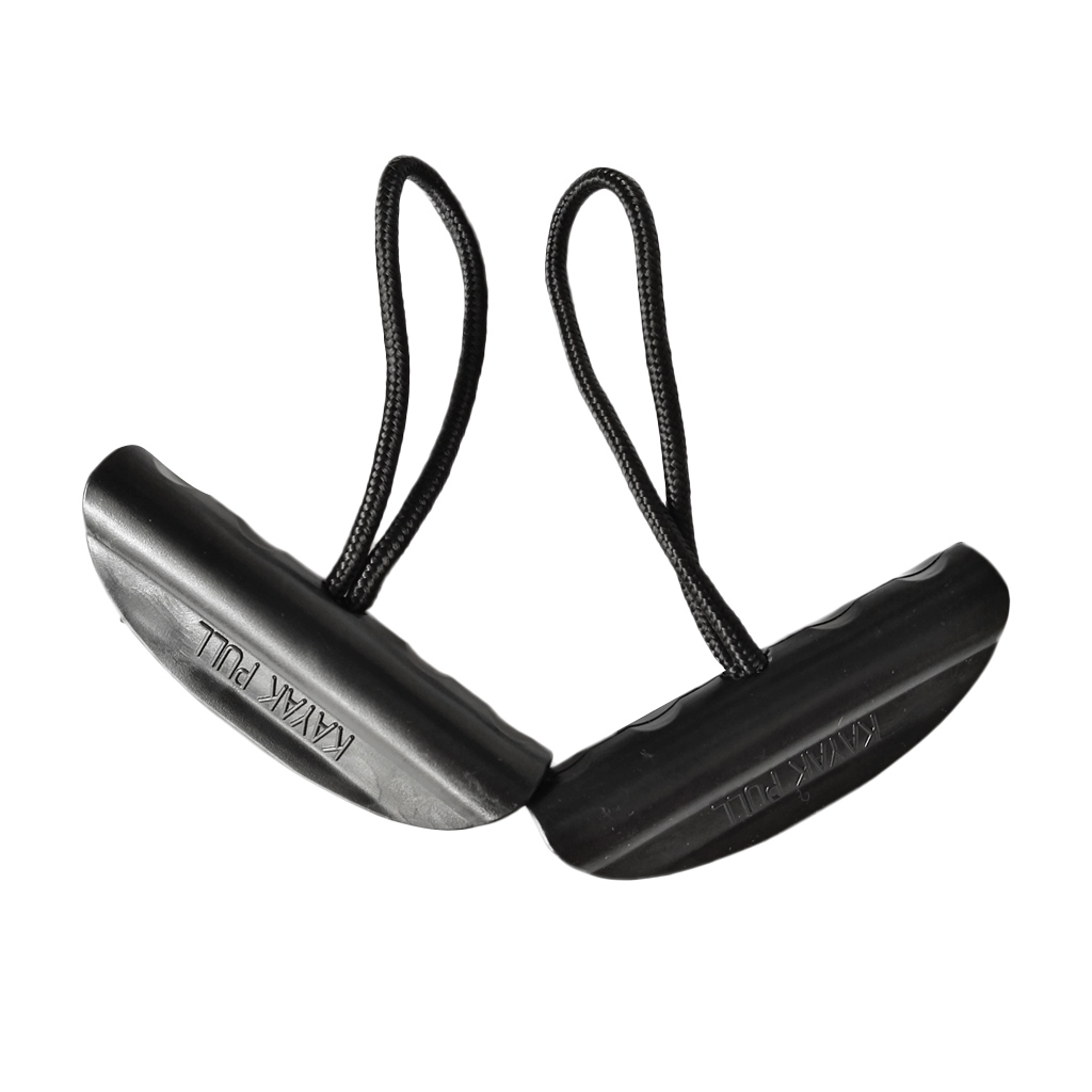 2 Pieces Lightweight Nylon Inflatable Boat Canoe Kayak Carry Grip Pull Handle & Cord Replacement