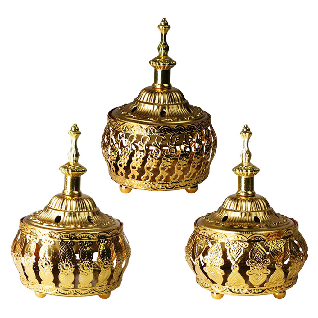 Arabian Incense Burner Buddhism Incense Holder Censer Home Bedroom Meditation Room Decoration