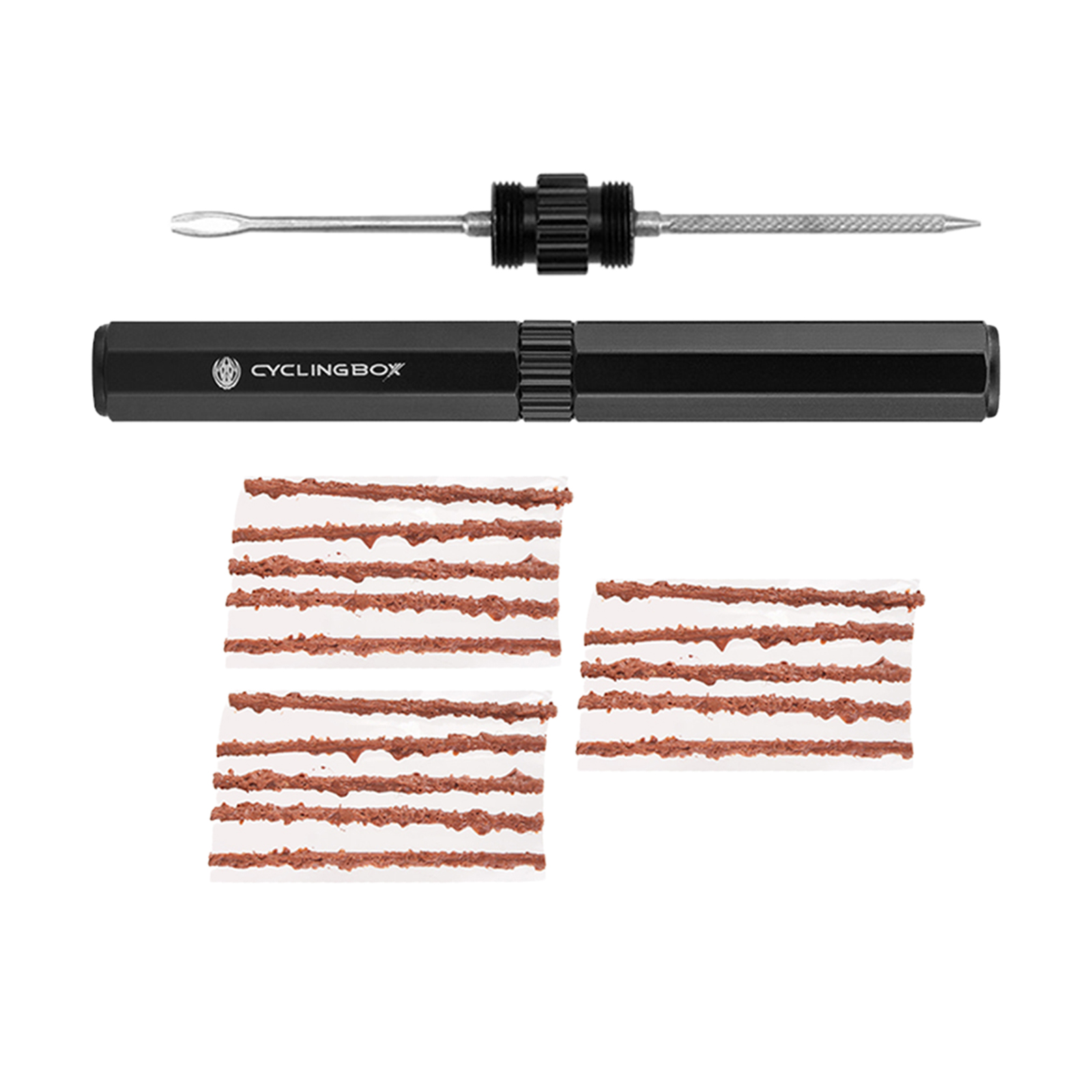 Bicycle Tubeless Tire Repair Tools Kit Mini MTB Road Bike Tyre Plug Puncture Flat Fix Patch Drill Portable Sealant Rubber Stripe