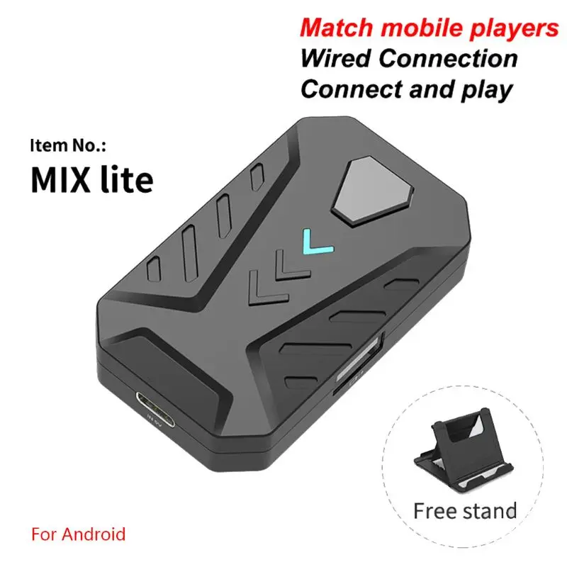 Portátil móvel gaming teclado mouse conversor adaptador mix pro mix lite dropshipping