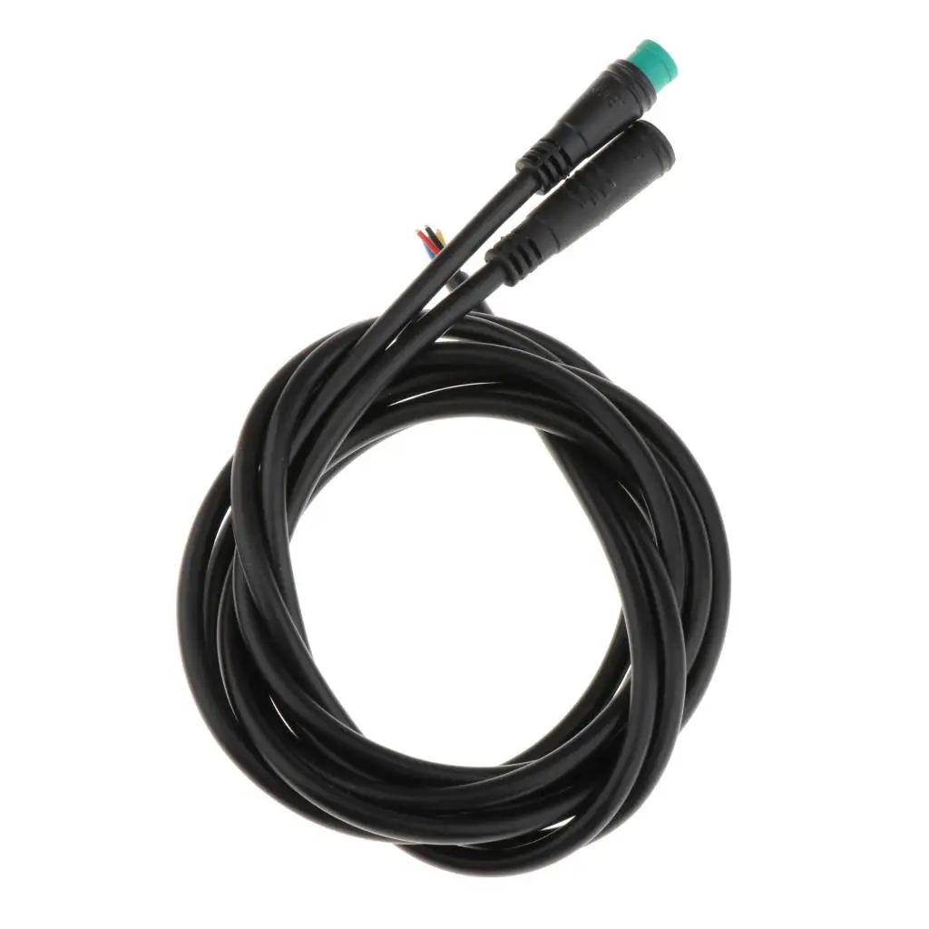 E-bike Extension Cable 2pin 3pin 5pin 6pin Male Female Cable Extender with Water Resistance Plug Connector
