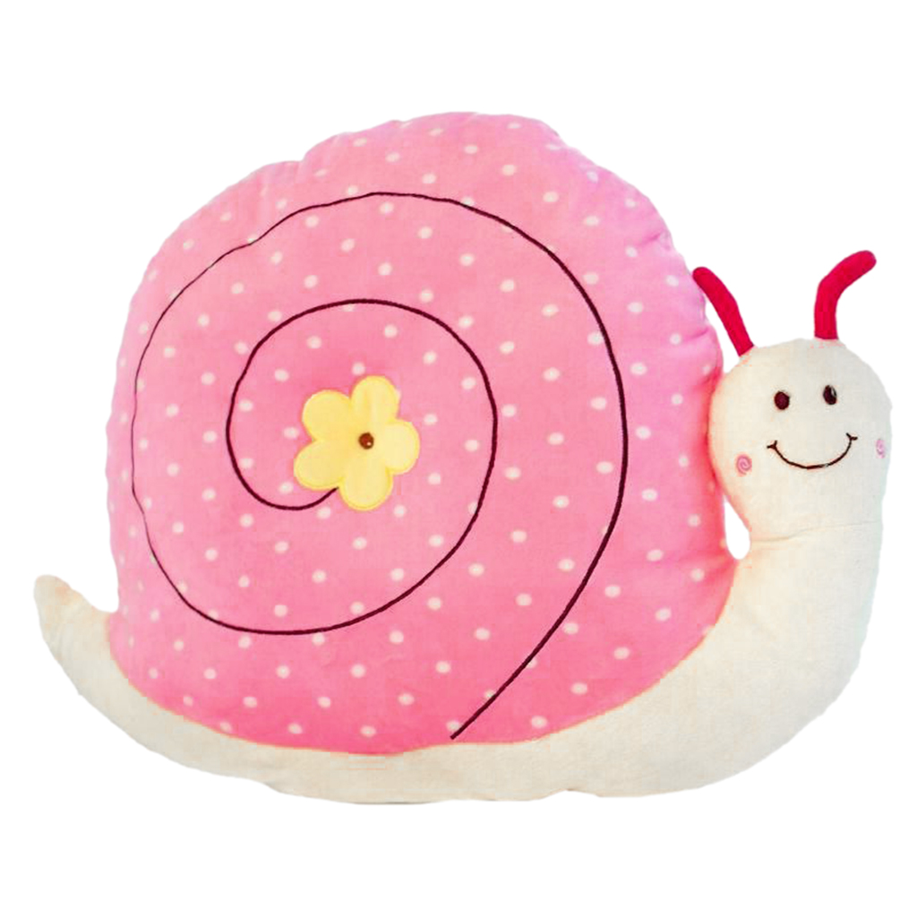Cartoon Snail Shape Plush Throw Pillow Seat Cushion Home Bar Cafe Bookshop Decor