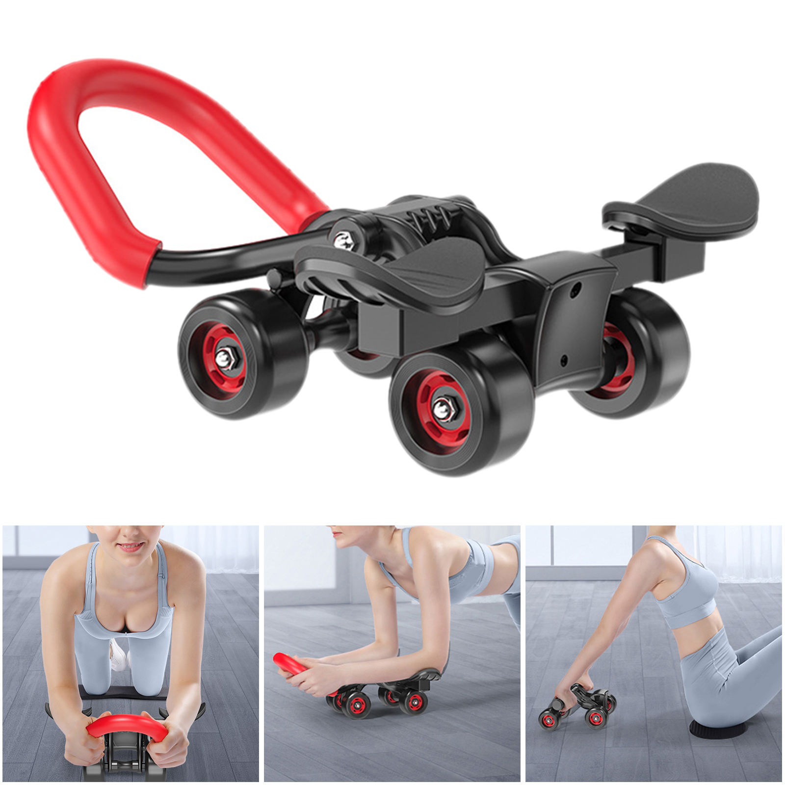 Home Gym Training Wheel Machine Exerciser Shaper Tool Wheels