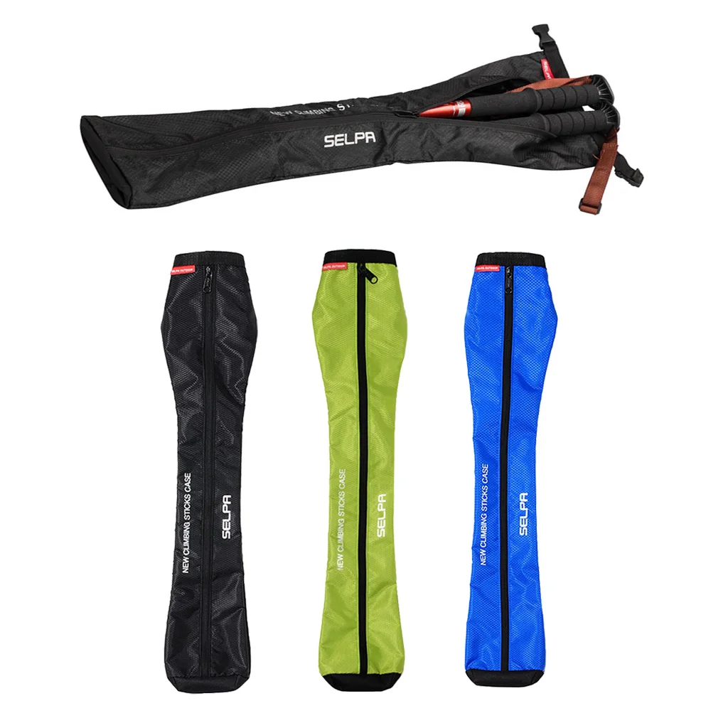Outdoor Waterproof Hiking Stick Bag Adjustable Portable Trekking Pole Storage