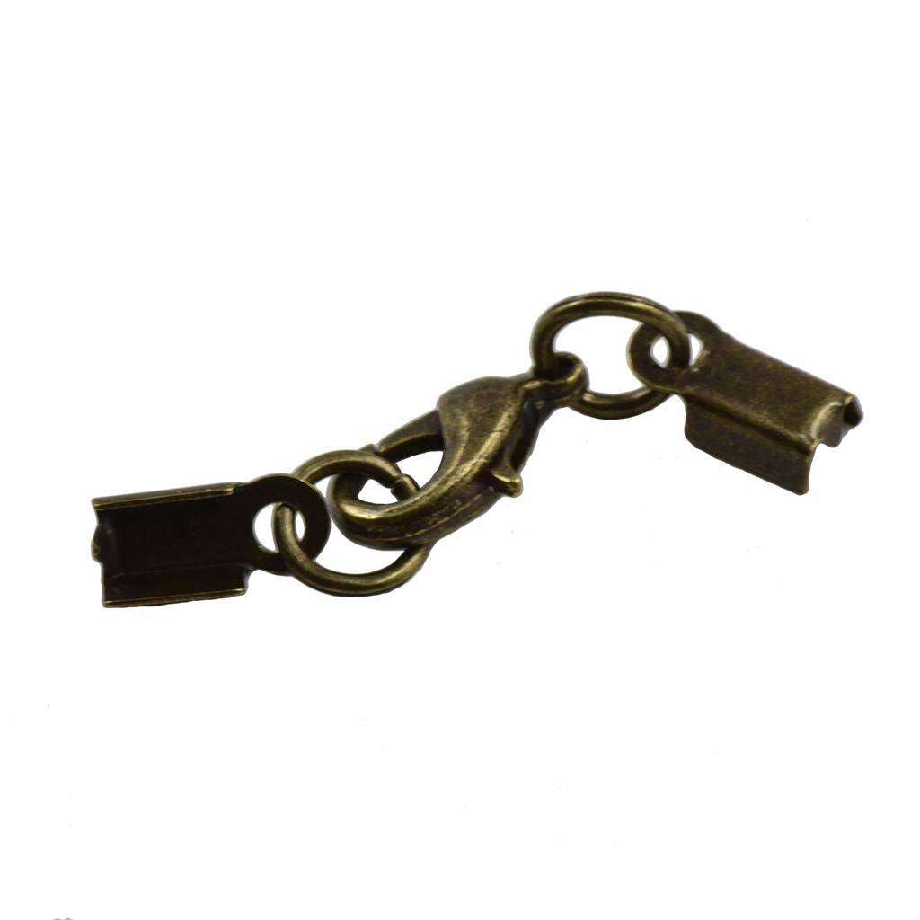 12Pcs Brass Lobster jewellery Clasps Necklace Extender Bracelet Connectors