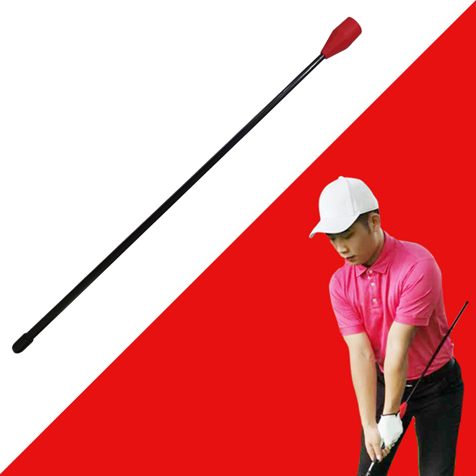 20 Inch Golf Swing Trainer Beginner Gesture Alignment Correction For Golf Beginners Golf Training Aids Practice Aid