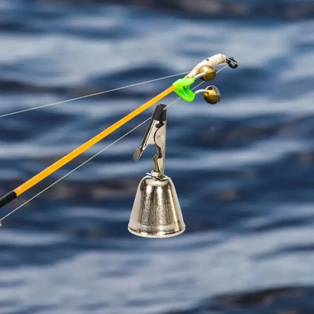 High Quality Fishing Rod Bell Reusable Loud Sound 2 Sizes Anti-Scratch Iron  Fishing Rattle - AliExpress