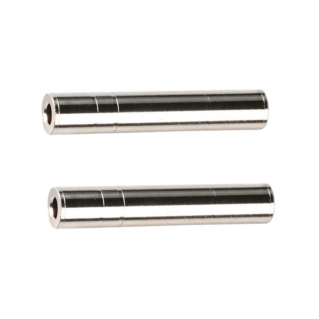 2 Pieces Durable Audio Cable Connector Jack Adapter For Cable Accessory