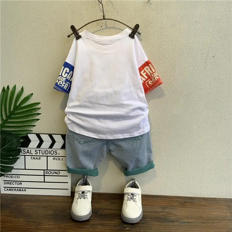 Hip Hop Fashion Baby Toddler Boys Polo Shirts and Shorts Outfits
