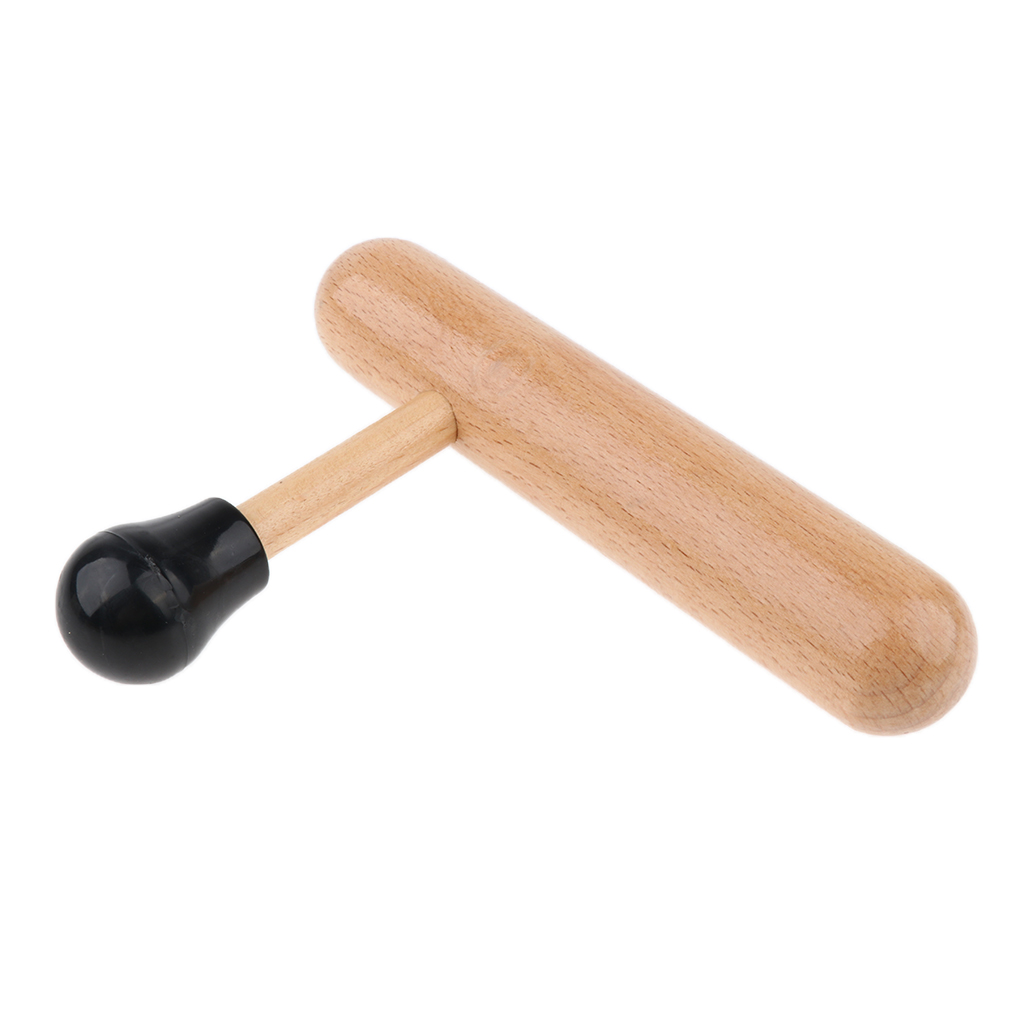 Portable Traditional Wooden Hand Foot Reflexology Massage Tool Head Foot Face
