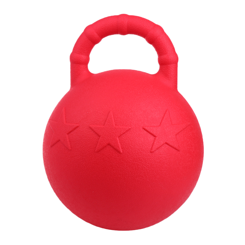 Horse Toy Game Ball with  Scent Pet Joy Horse Stable Juggling Random Color