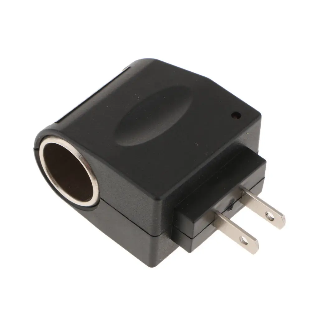 110V-220VAC Wall Power To 12VDC Car Cigarette Lighter Adapter Converter Plug