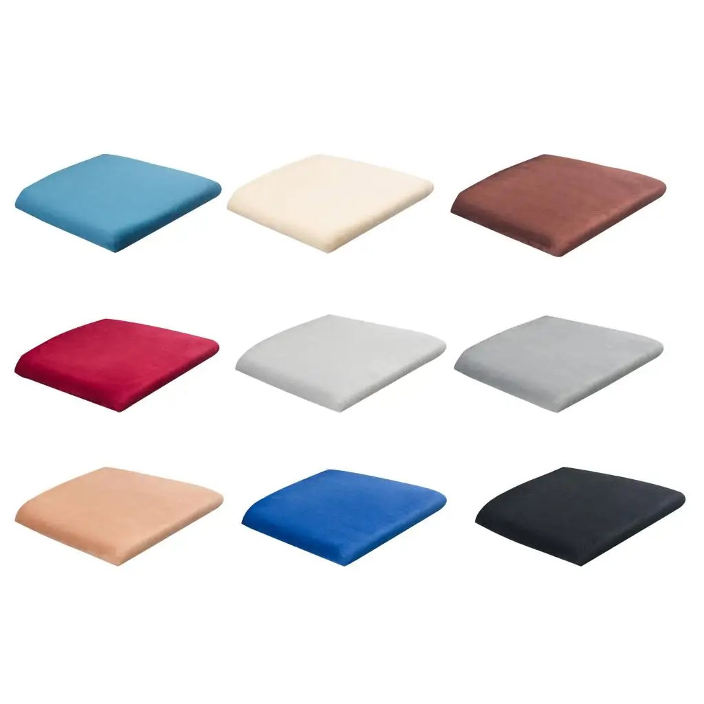 Universal Stretch Wedding Dining Room Chair Seat Cushion Covers for Wedding Banquet Seat Hotel Bar Stool Party Office Chairs