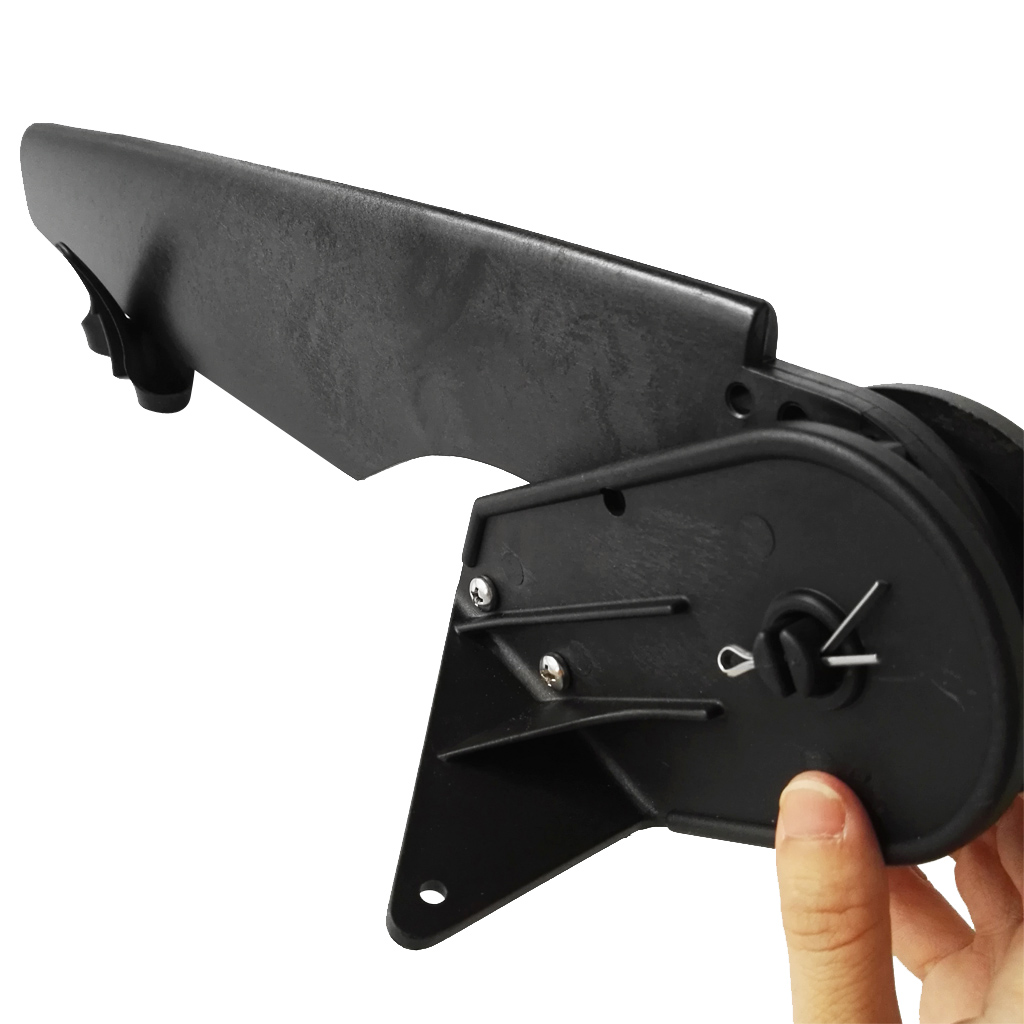 Utility Nylon Kayak Rudder Securing Rest Rack Stand with 2pcs Install Screws