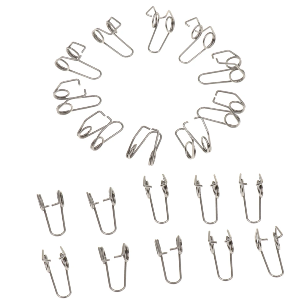 20 Pieces / Set Trumpet Water Wrench Spindle Value Spring for Trumpet Repair Accessories