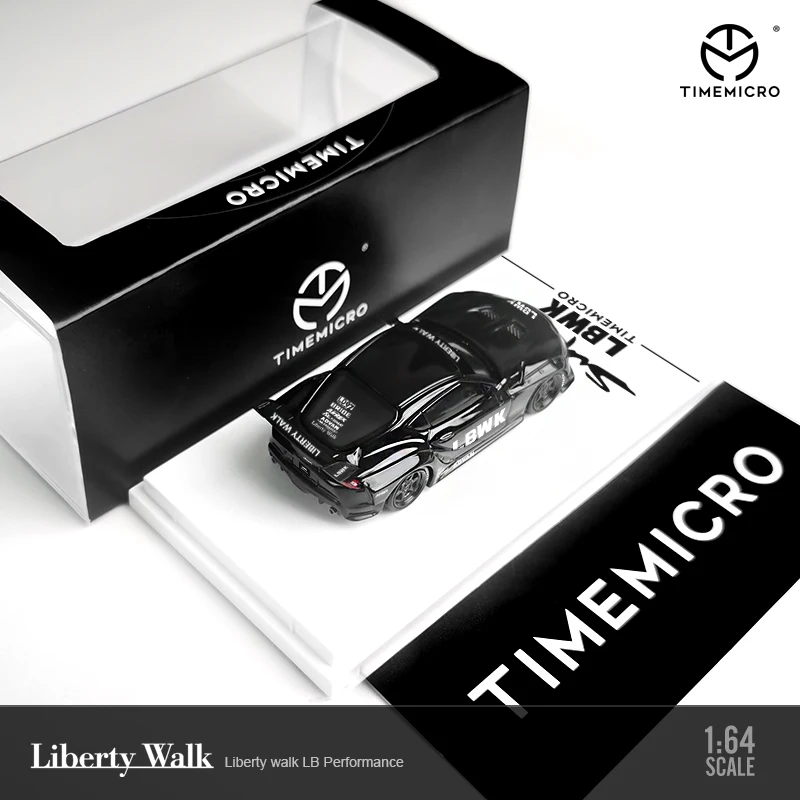 時間マイクロ1:64トヨタスープラlb作業lbwk黒、白jpsダイキャストモデルカー