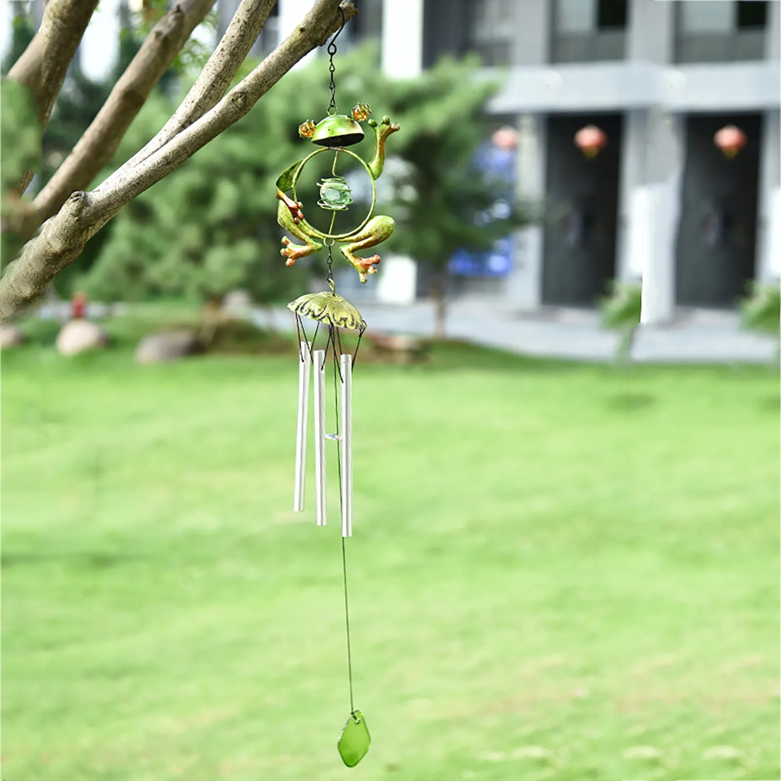 Hanging Giraffe Wind Chimes Yard Garden Home Decor Ornament 