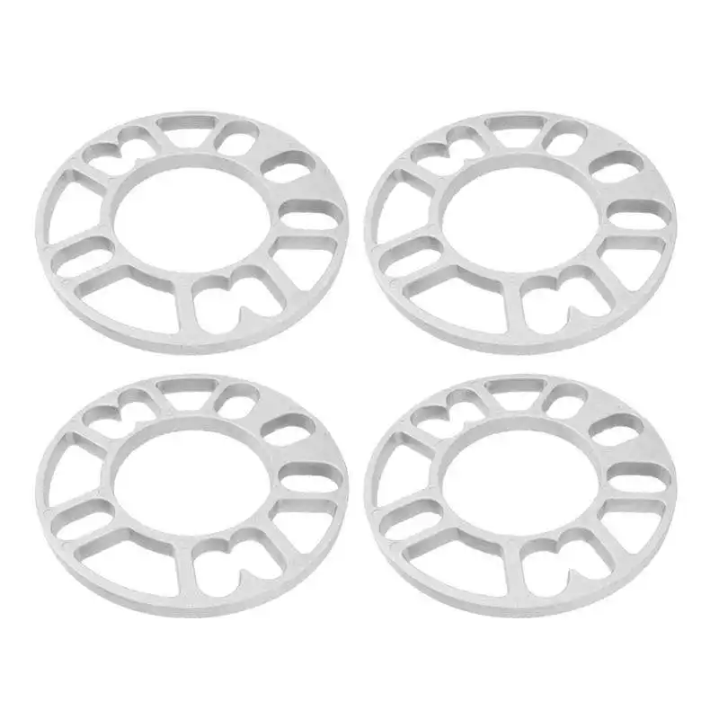4 Packs CNC Machined Aluminum Alloy Wheel Spacer Shims Universal 4X114.3 5X112 5x115 5X114.3
