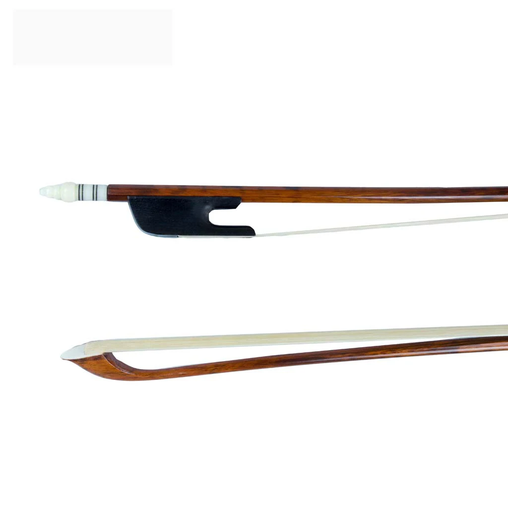 Premium Vintage Style Viola Bow Ebony Frog Mongolian Horsehair for Viola Parts Accessories, 74cm