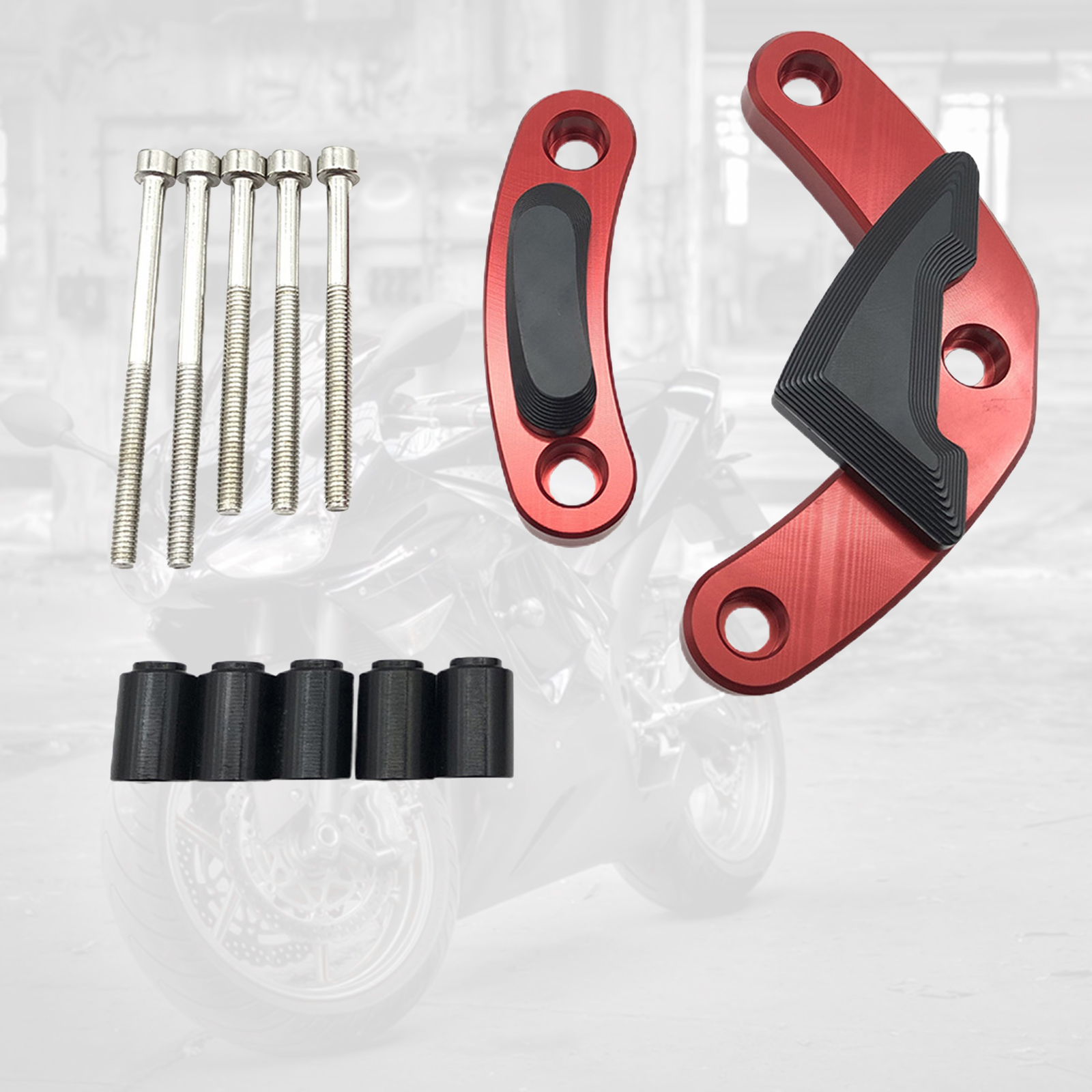 Motor Engine Case Slider Crash Protector Guard Set Replacement suitable for  Speed Twin 1200 2019-2021