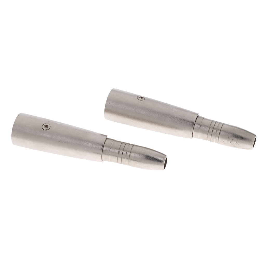 3Pin XLR Male to 1/4 6.35mm Inch Mono Female Mic Mixer Cable Adapter