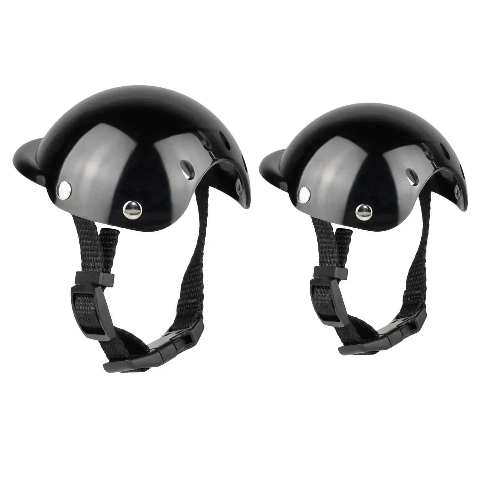 Pet Helmet Sun Rain Protection S-M Size Safety Motorcycle Hat Pet Hat for Walking