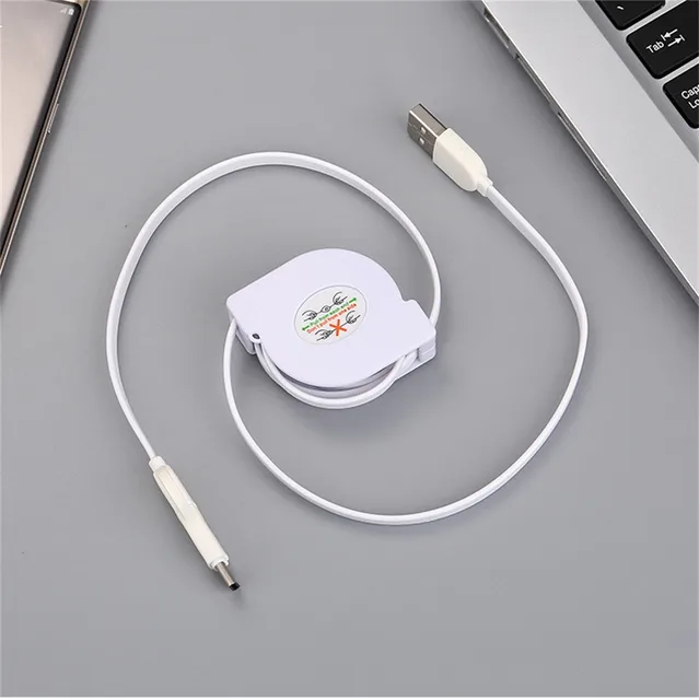 Roll Ruler 2 In 1 Usb Data Sync Cable For Charger Android+type C