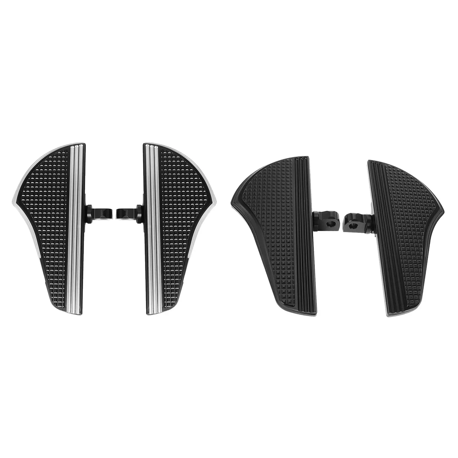 2pcs Motorbikes Passenger Rear Foot Pegs Mount Footboard Foot Rest Accessories Supplies for Harley XL Models Male Mount-Style