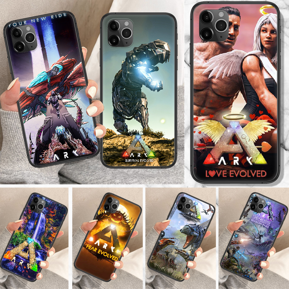ARK Survival Evolved Game Phone Case For iphone 5 5S SE 2 6 6S 7 8 11 12  Mini Plus X XS XR Pro Max black tpu funda trend hoesjes|Phone Case &  Covers| - AliExpress