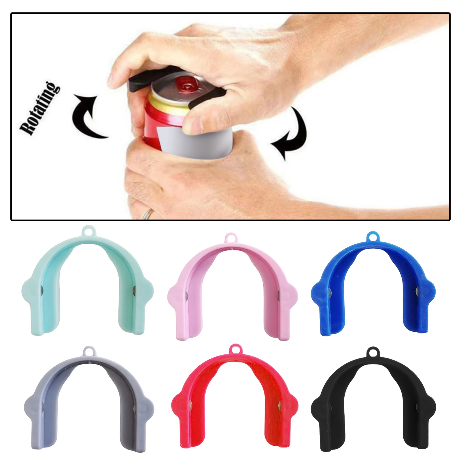 Can Opener Portable bottle can jar opener chef Kitchen bar Outdoor Camping Hiking Picnic BBQ Opener Tool
