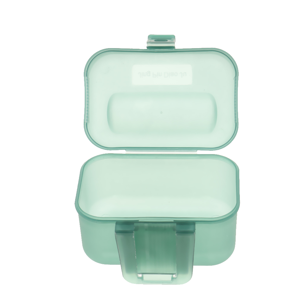 Earthworms Live Baits Plastic Storage Carrying Bag Clip on Fishing Tackle Box