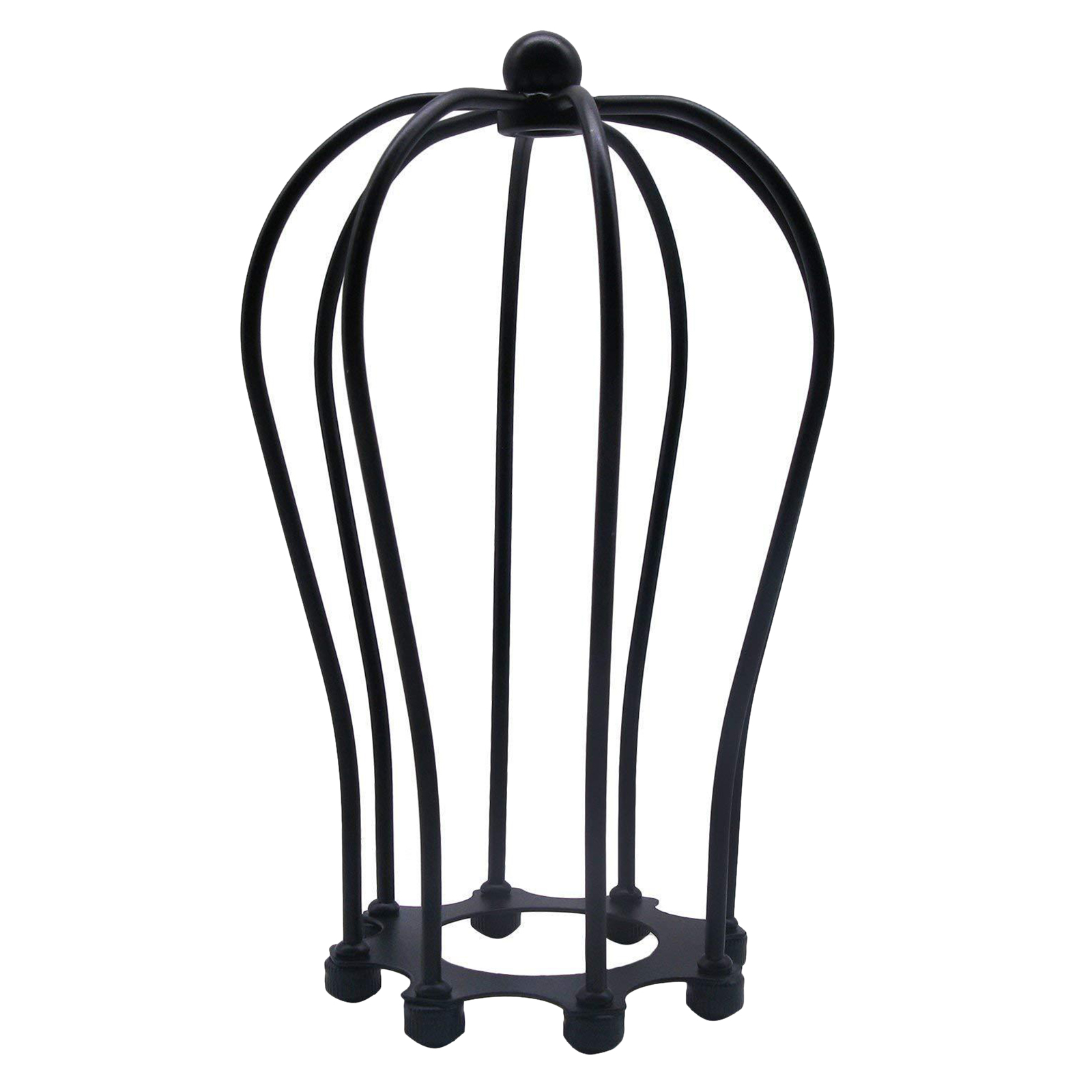 Metal Guard for Ceiling Lamp, Pendant String Light and Vintage Lamp Shades/Cover, Industrial Wire Fixture Iron Bird Cage