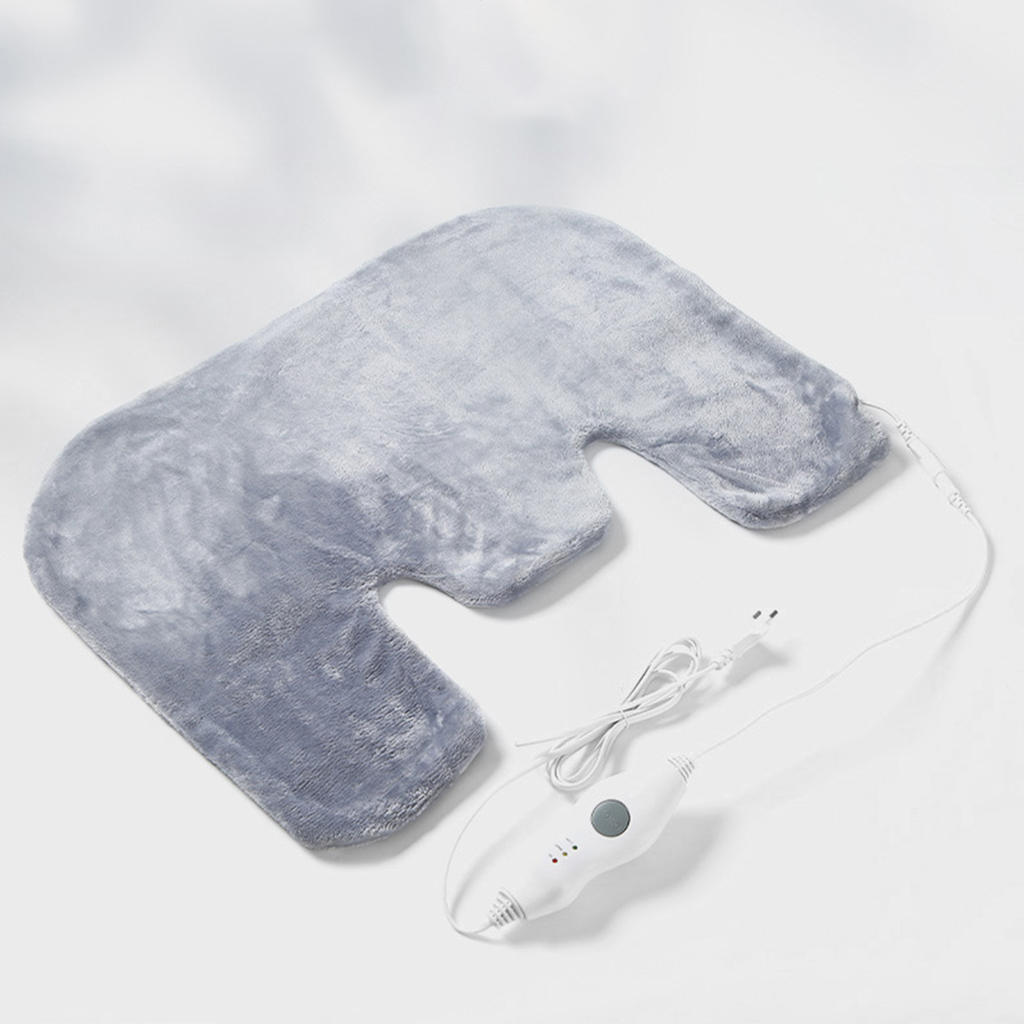Electric Heating Pad Neck Shoulder Heating Blanket Electric Shawl for EU Adaptor