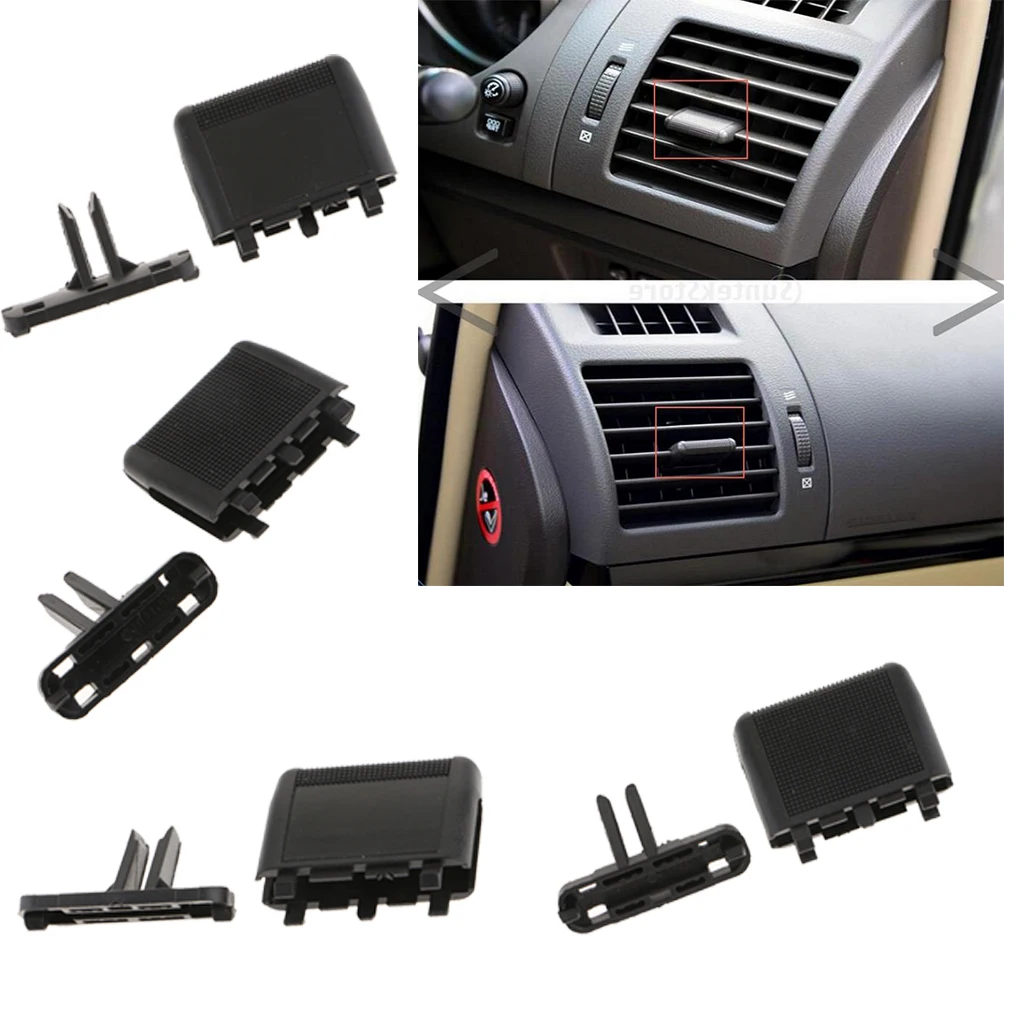 4 Set Car Dash A/C   Tab Clips Air Conditioning Leaf Louvre Slice  Kit For Toyota Prado Nissan Honda Car Accessories 2019 New